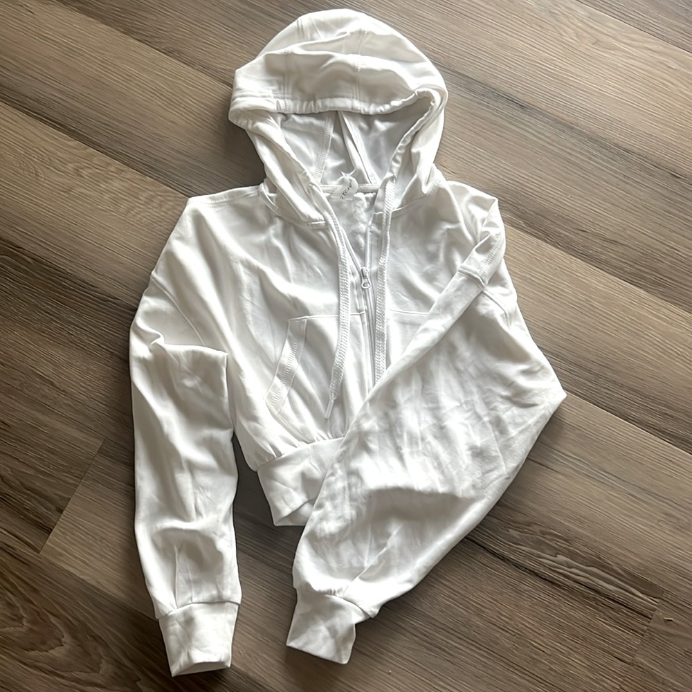 Altar’d State Revival zip Up Cropped Hoodie
